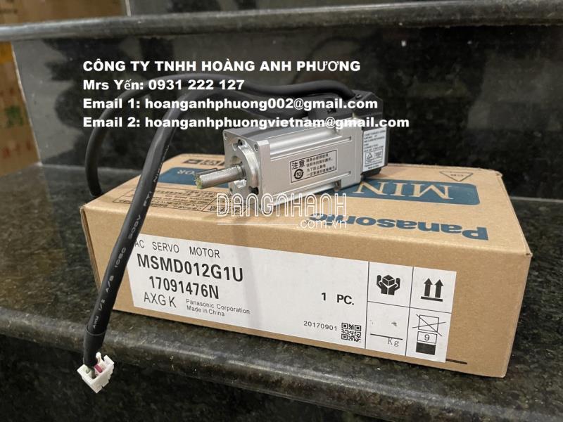 [ MSMD012G1U ] Động cơ Panasonic | Hoàng Anh Phương