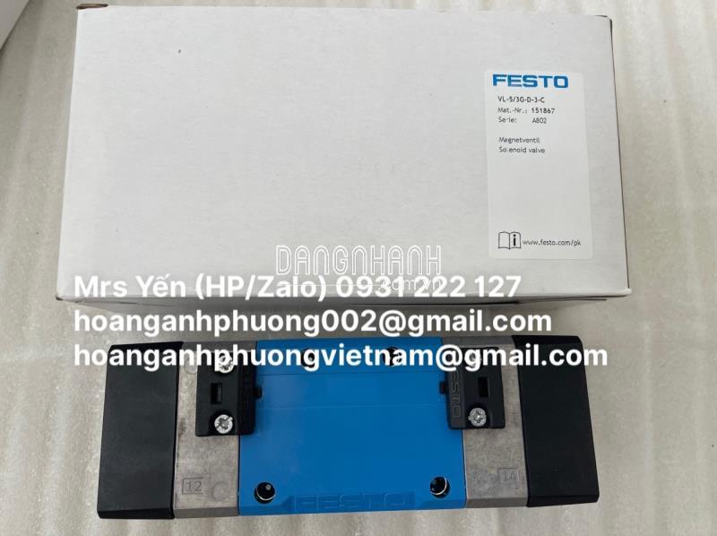 VL-5/3G-D-3-C | Nhận báo giá Van khí nén Festo