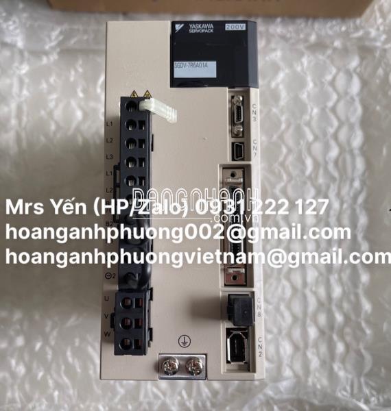 Servo Driver SGDV-7R6A01A | Yaskawa | Hàng nhập khẩu mới 100%