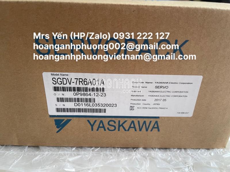 [SGDV-7R6A01A] Hoàng Anh Phương chuyên Servo Yaskawa