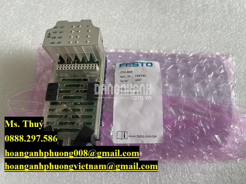 Festo CPX-8DE, mô đun chính hãng, Hoàng Anh Phương