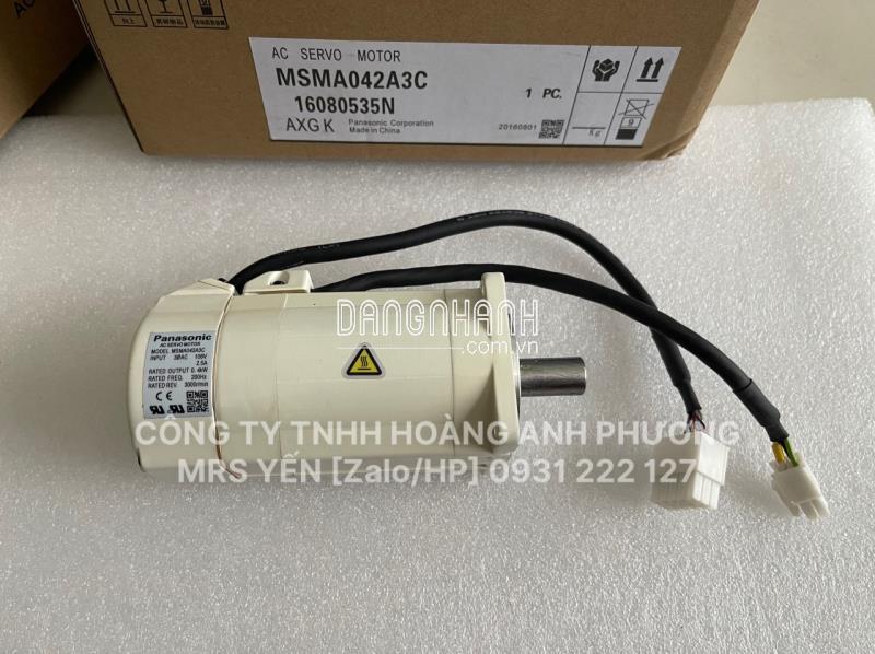 MSMA042A3C | AC Servo Motor | Panasonic | Hoàng Anh Phương