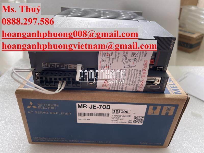 Mua bộ điều khiển Mitsubishi MR-JE-70B giá tốt tại Hoàng Anh Phương