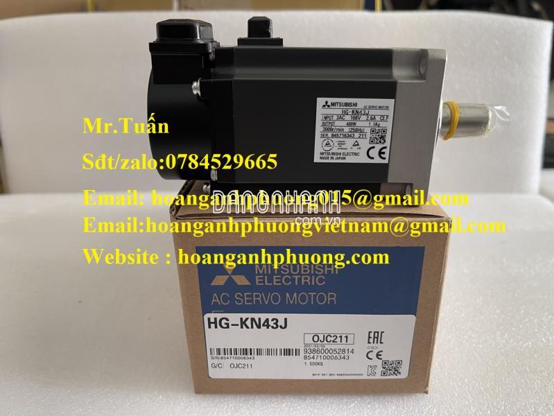 Servo Motor Mitsubishi HG-KN43J (chính hãng)