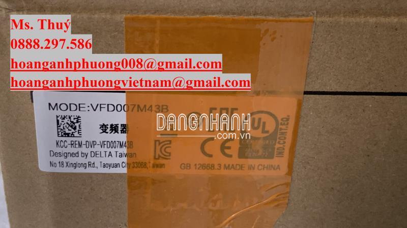 Biến tần Delta VFD007M43B 0.75KW 3 Pha 380V