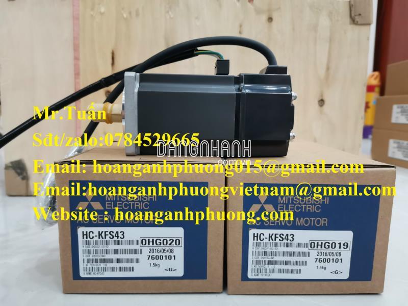 Servo Motor Mitsubishi HC-KFS43 (chính hãng)