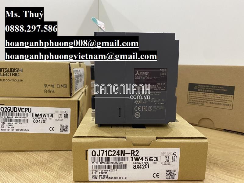 HÀNG CÓ SẴN - Module truyền thông Mitsubishi QJ71C24N-R2 mới 100%