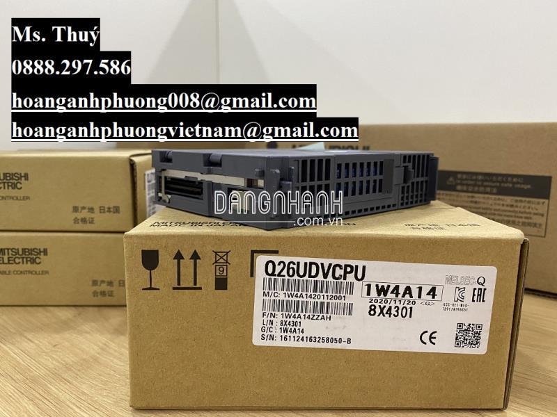  Hàng sẵn kho, giao ngay - Bộ lập trình Mitsubishi Q26UDVCPU