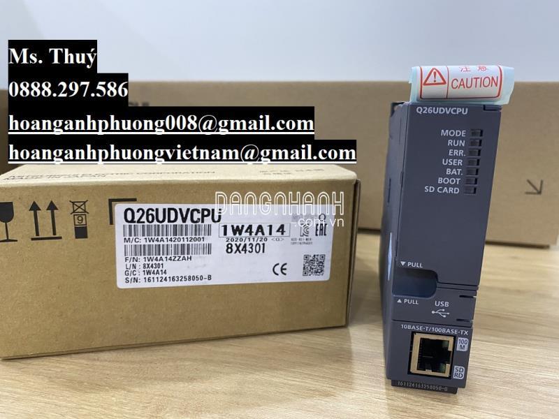  Hàng sẵn kho, giao ngay - Bộ lập trình Mitsubishi Q26UDVCPU