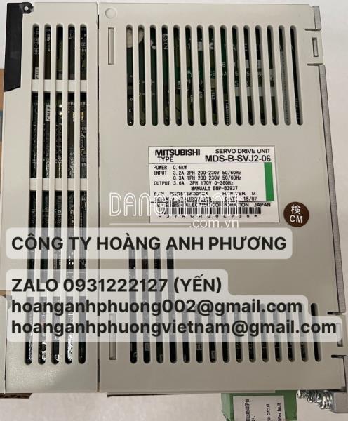 MDS-B-SVJ2-06 | Bộ điều khiển Mitsubishi | Hàng chính hãng mới 100%