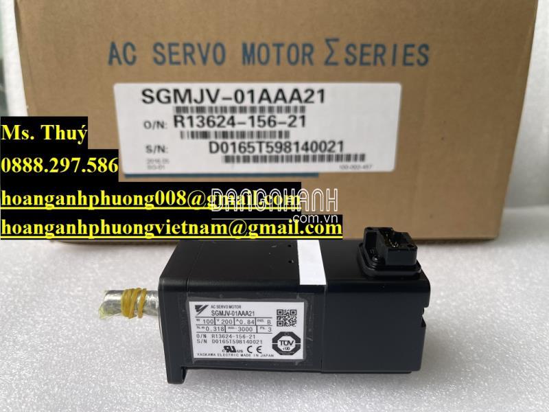 Servo motor Yaskawa SGMJV-01AAA21 | Giao hàng toàn quốc