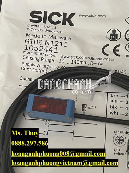 Cảm biến quang Sick GTB6-N1211 | Hàng tốt, giá rẻ tại Hoàng Anh Phương