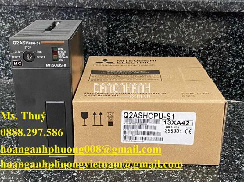 Bộ lập trình Q2ASHCPU-S1 Mitsubishi | Hàng mới, BH 12 tháng 