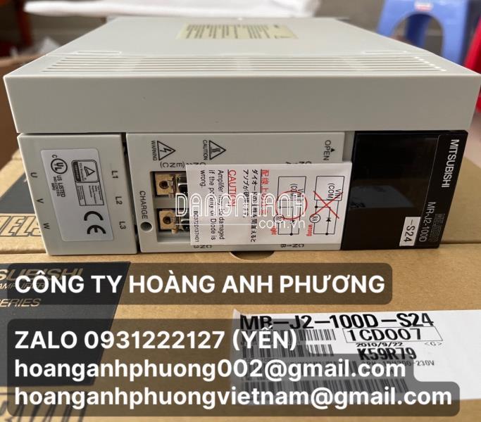 MR-J2-100D-S24 Bộ điều khiển Mitsubishi giá tốt chính hãng