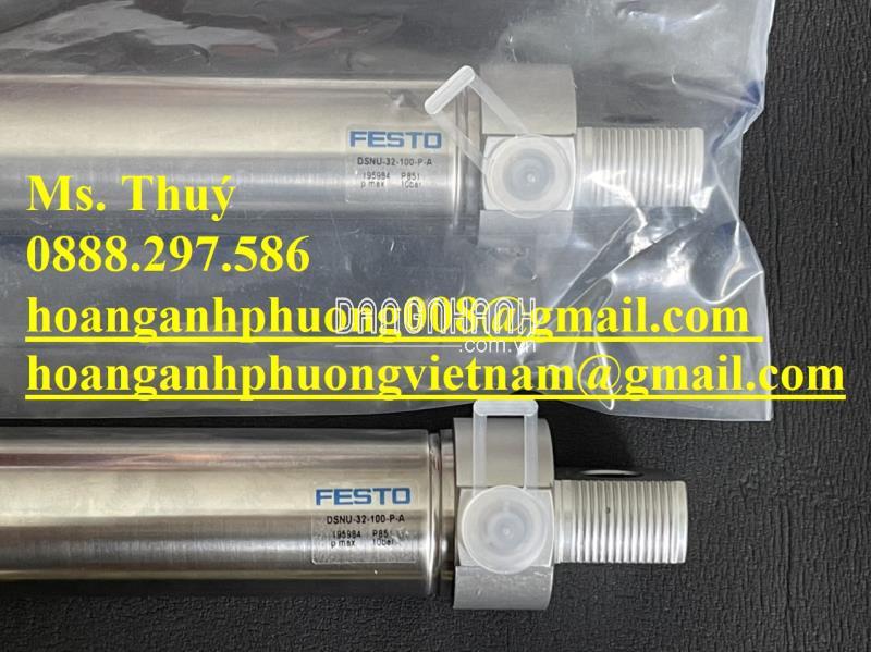 DSNU-32-100-P-A | Xy lanh Festo mới 100%, chính hãng