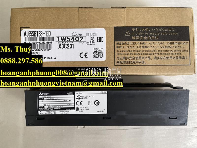  Mitsubishi AJ65SBTB3-16D | Mô đun chính hãng, giá tốt