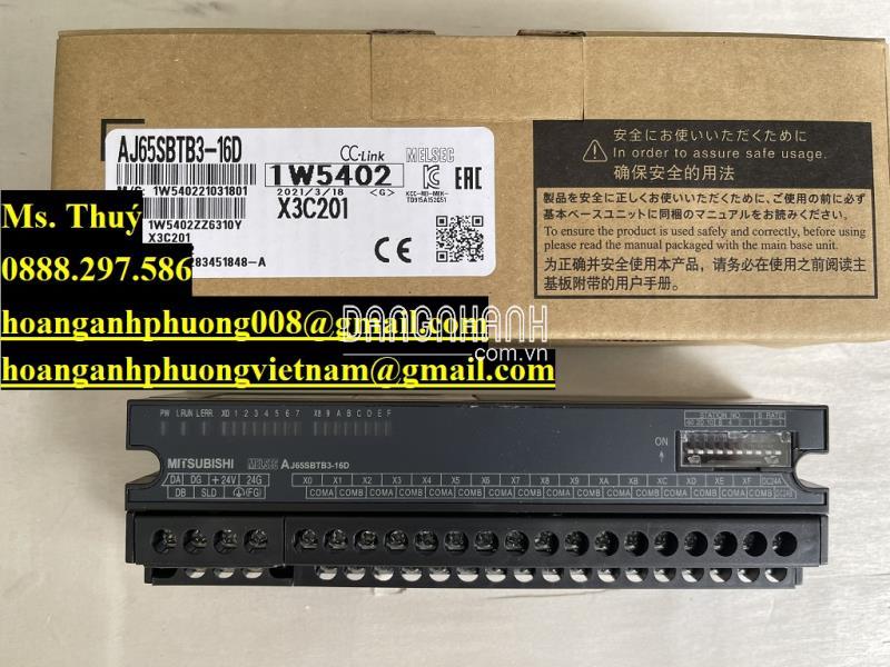  Mitsubishi AJ65SBTB3-16D | Mô đun chính hãng, giá tốt