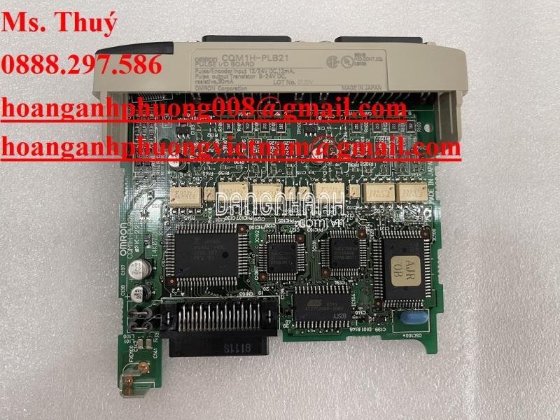 Mở rộng PLC Omron CQM1H-PLB21 mới, chính hãng