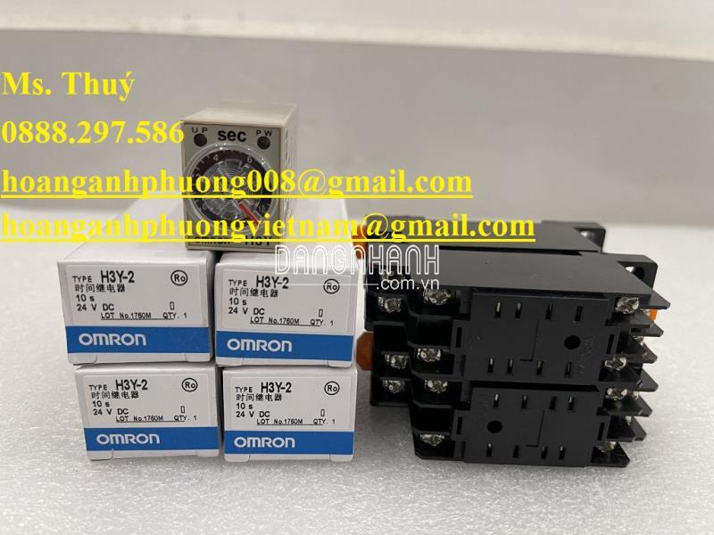 Rơ le thời gian Omron H3Y-2 10S DC24V chính hãng