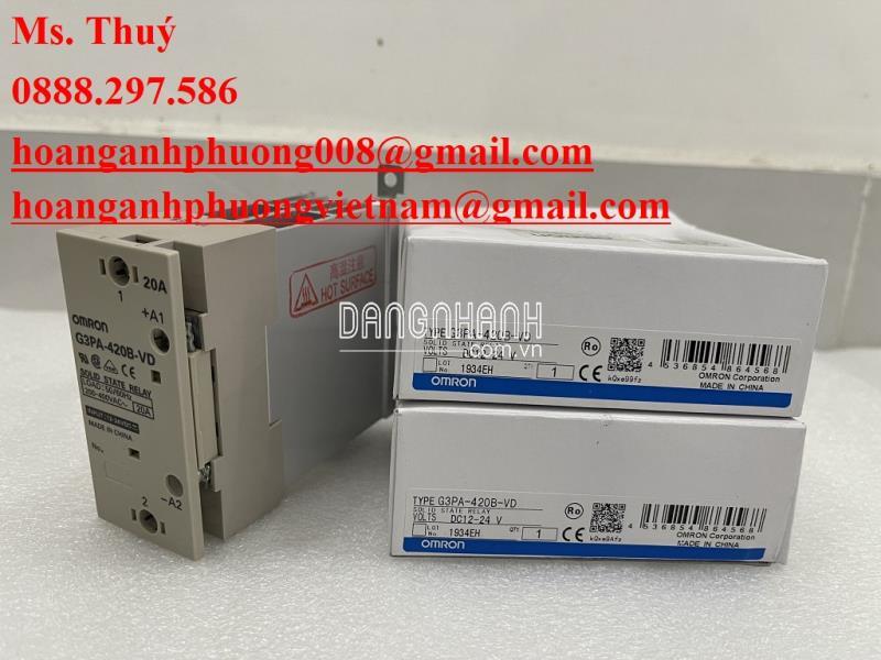 Rơ le bán dẫn Omron G3PA-420B-VD DC12-24 | Giá tốt nhất