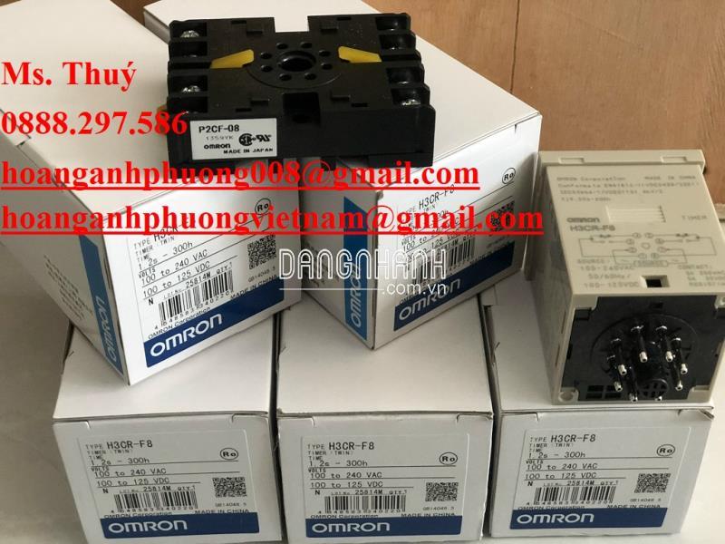 Relay thời gian Omron H3CR-F8 AC100-240 chính hãng