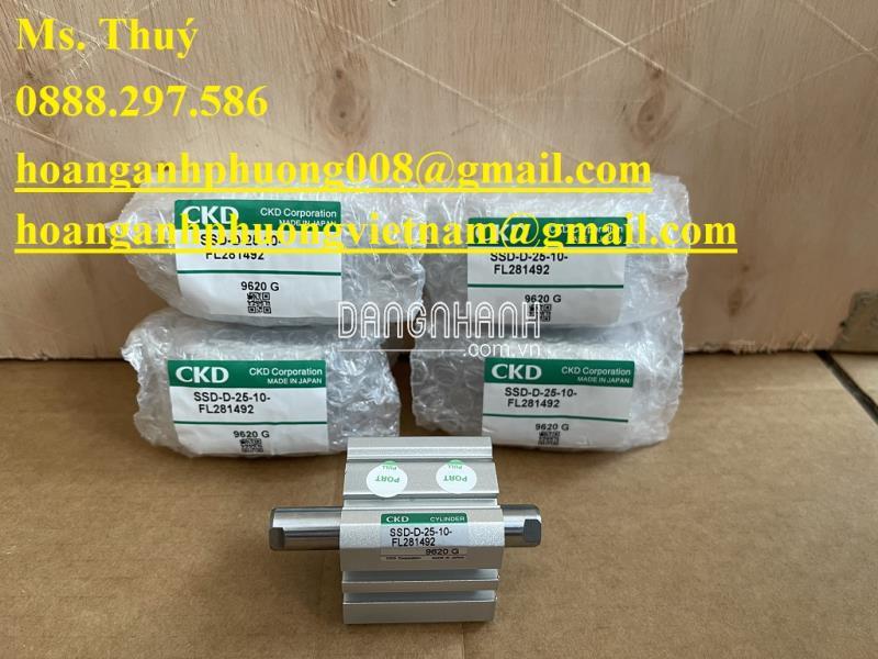 Xy lanh SSD-D-25-10-FL281492 hàng CKD chính hãng, giá tốt