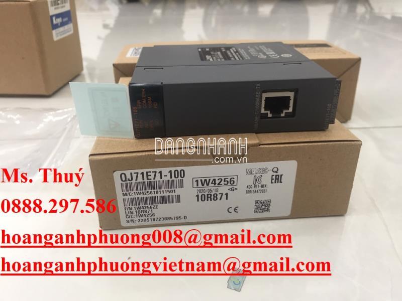 Module truyền thông Mitsubishi QJ71E71-100 nhập mới 100%