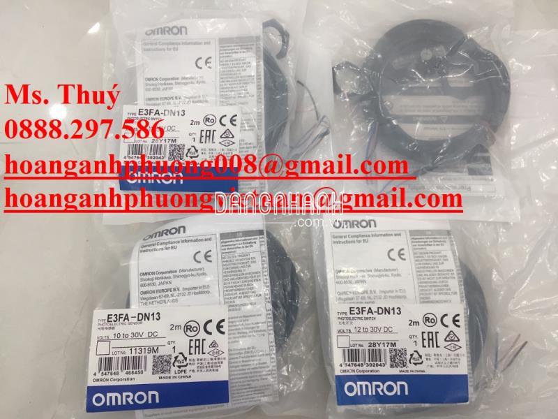 Cảm biến quang Omron E3FA-DN13 2m | Nhập Khẩu