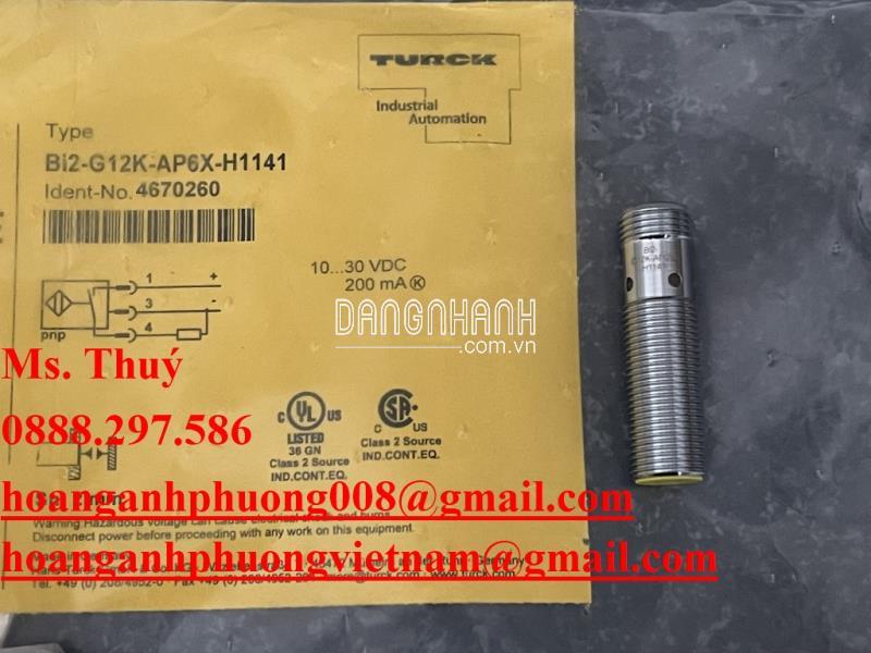 Chính hãng - Turck Bi2-G12K-AP6X-H1141 - Cảm biến giá tốt