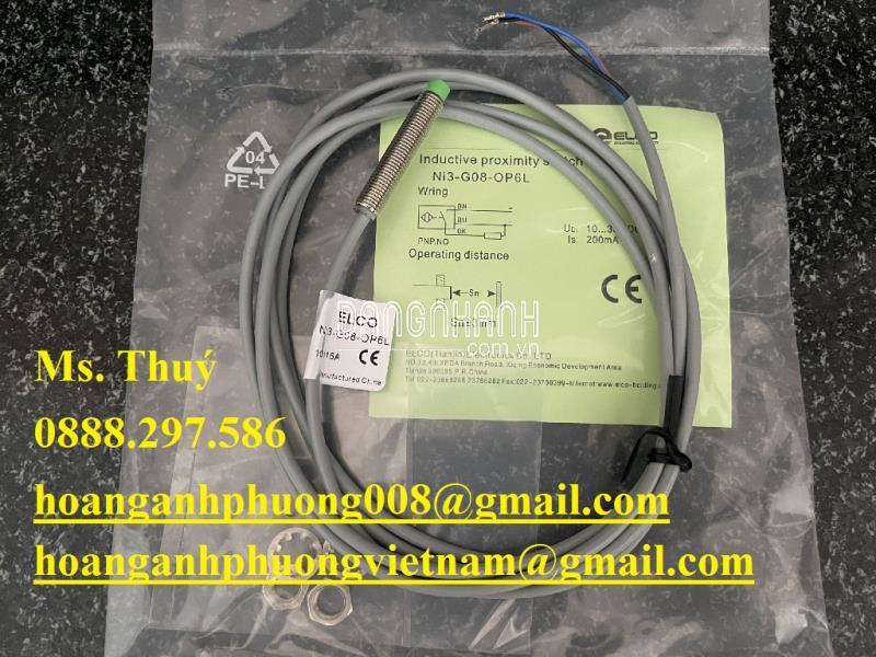 Cảm Biến Elco Ni3-G08-Op6L | Chính hãng, mới, giá tốt