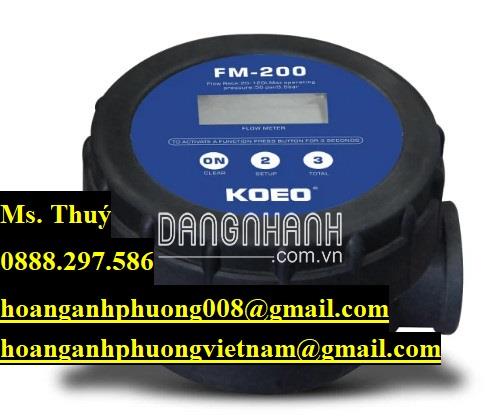 KOEO Digital  Quantitative Flowmeter (Đồng hồ đo dầu điện tử )