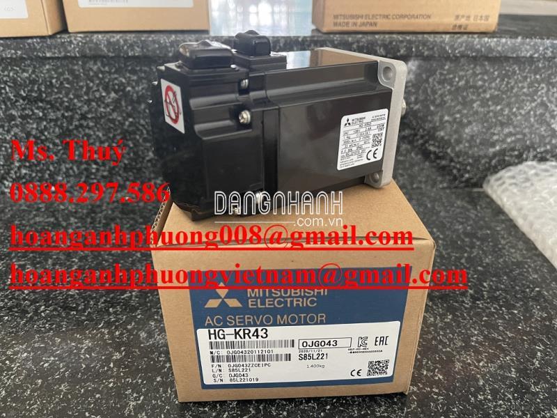 Động cơ Servo HG-KR43 Mitsubishi giá rẻ, mới 100%