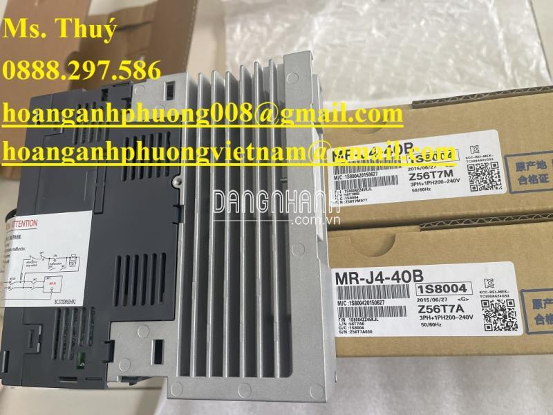 Bộ điều khiển Servo MR-J4-40B | Đại lý chính hãng Mitsubishi