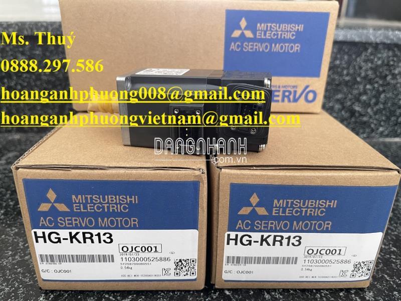 Bán động cơ Servo Mitsubishi HG-KR13 giá tốt nhất thị trường