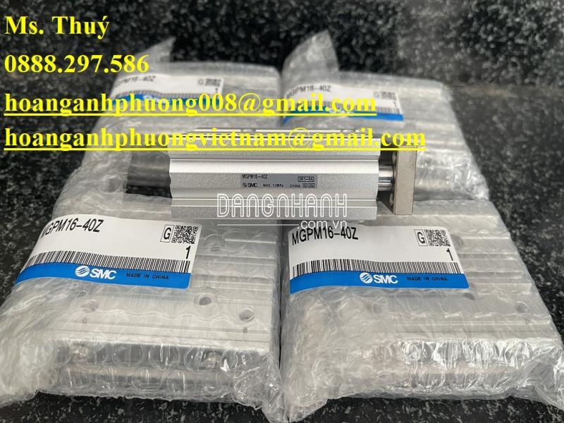 MGPM16-40Z | Xy lanh SMC | Hàng tốt giá rẻ 