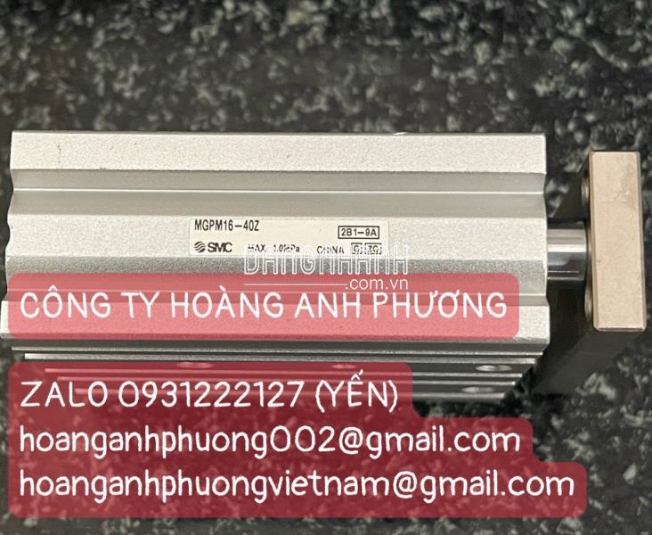 Xy lanh MGPM16-40Z | SMC | Nhập khẩu giá tốt toàn quốc