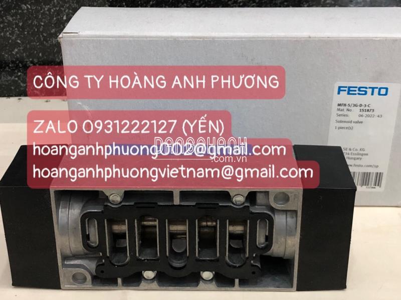 Van khí nén MFH-5/3G-D-3-C | Festo nhập khẩu trực tiếp mới