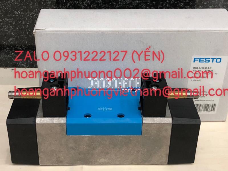 Van khí nén MFH-5/3G-D-3-C | Festo nhập khẩu trực tiếp mới