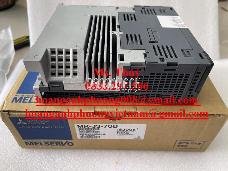 Nhập khẩu giá tốt - Mitsubishi MR-J3-70B 0.7kW 380V 