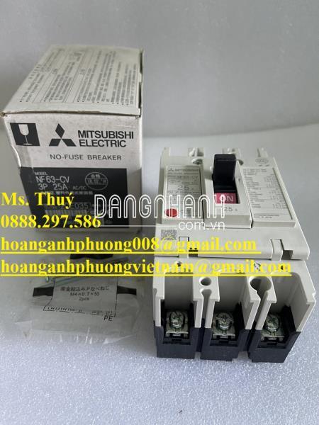 Hàng sẵn | MCCB Mitsubishi NF63-CV 3P 25A