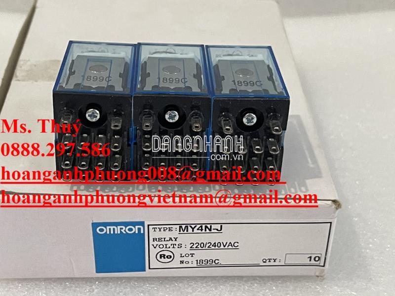 Hàng sẵn - Chính hãng -  Rơ le Omron MY4N-J AC220/240 