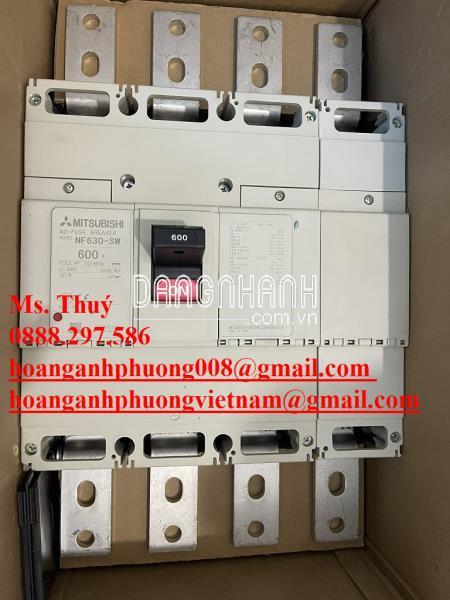 Hàng sẵn - MCCB Mitsubishi NF630-SW 3P 600A - Chính hãng