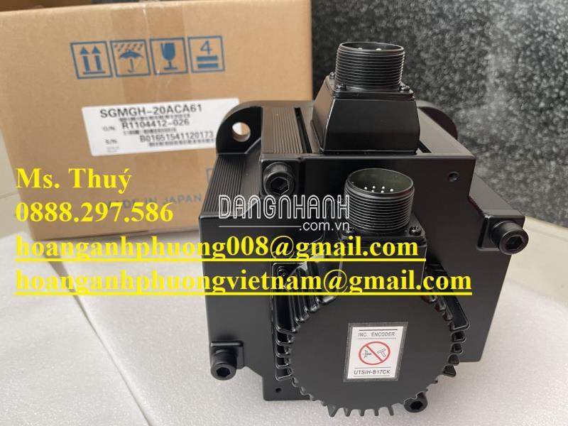 Yaskawa servo motor SGMGH-20ACA61 | Hoàng Anh Phương