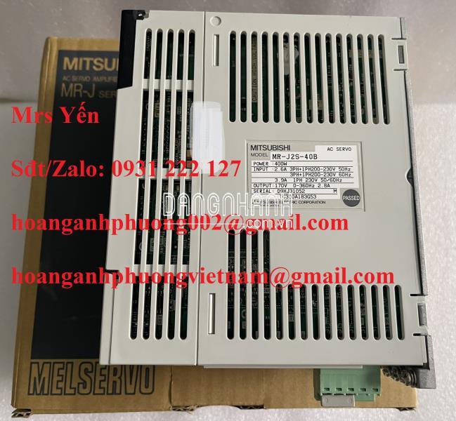 MR-J2S-40B Bộ điều khiển servo Mitsubishi _ Mới 100%