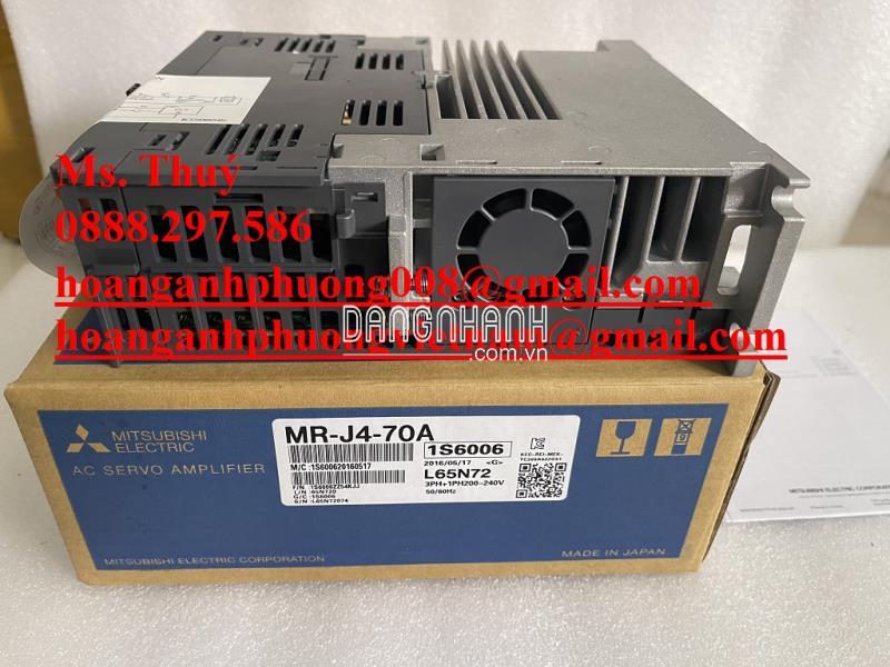 Chuyên hàng Mitsubishi - Bộ điều khiển MR-J4-70A - Made in Japan