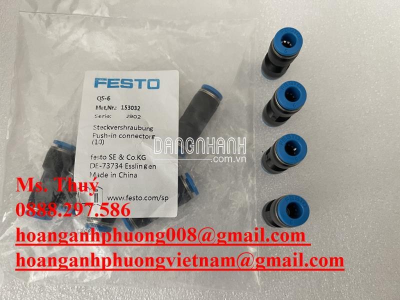 Đầu nối Festo QS-12 153035 | Chính hãng, mới, giá tốt