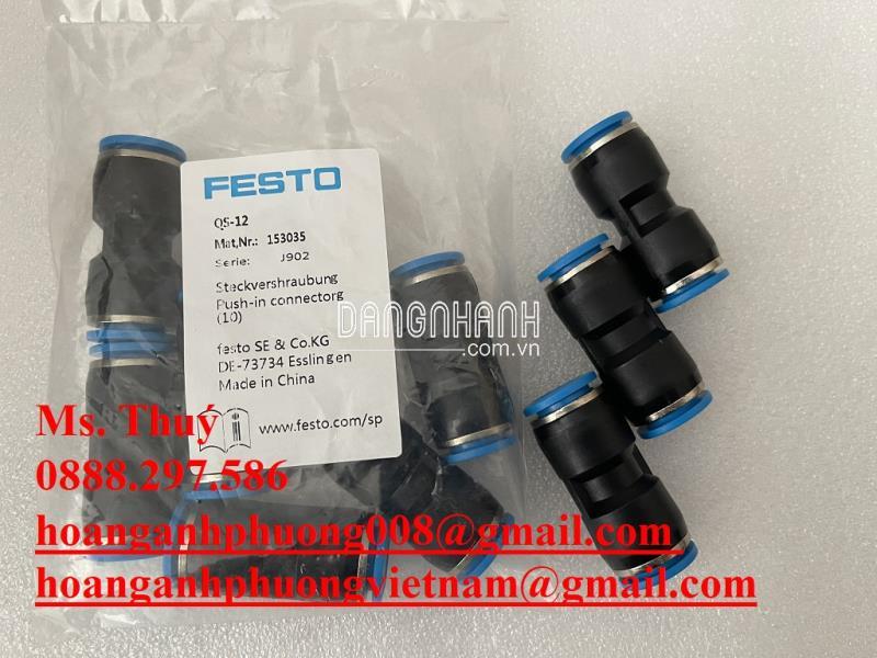 Đầu nối Festo QS-12 153035 | Chính hãng, mới, giá tốt