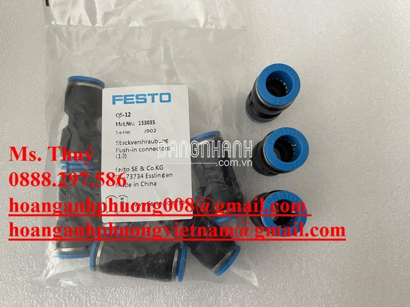 Đầu nối Festo QS-12 153035 | Chính hãng, mới, giá tốt