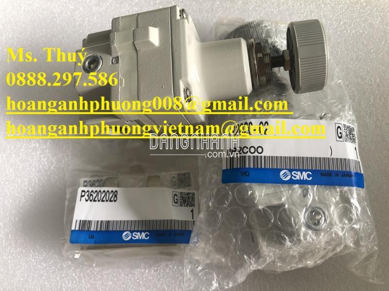 Bộ điều chỉnh áp suất khí nén SMC IR2020-02