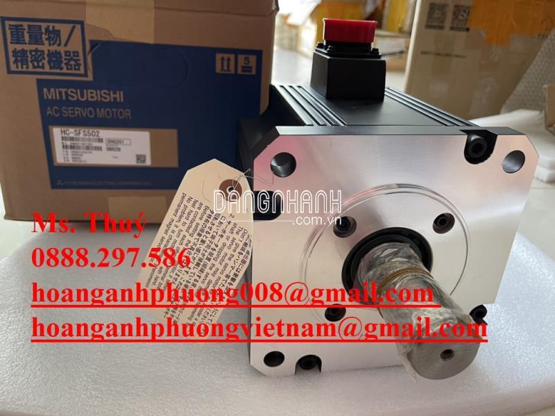 HC-SFS502 - New AC servo motor - Mitsubishi chính hãng